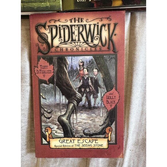 4 Spiderwick Chronicles books great escape goblins attack nixie song Field Guide - Picture 3 of 5